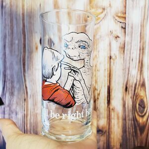 ET Extra Terrestrial 1982 Movie Limited Edition Pizza Hut Vintage Tumbler Glass